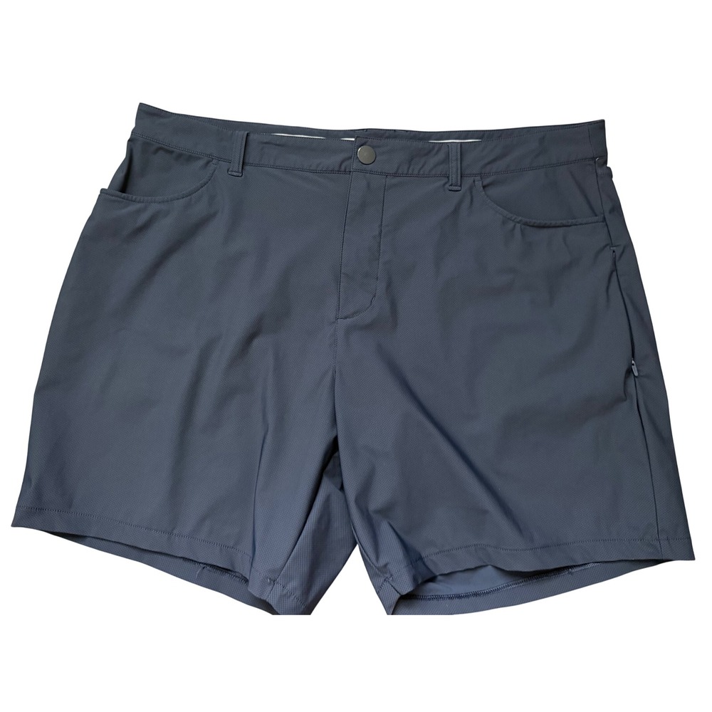 Rhone Commuter Shorts Mens 38 Navy Blue Performance 7 Inch Inseam 102097